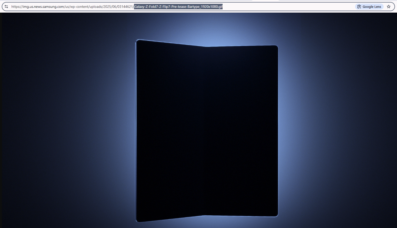 Samsung Z Fold 7 Teaser