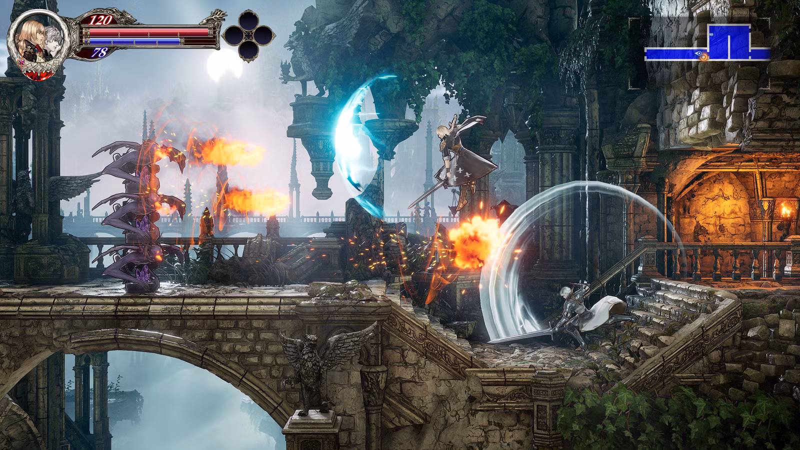 Красочные драки Bloodstained: The Scarlet Engagement