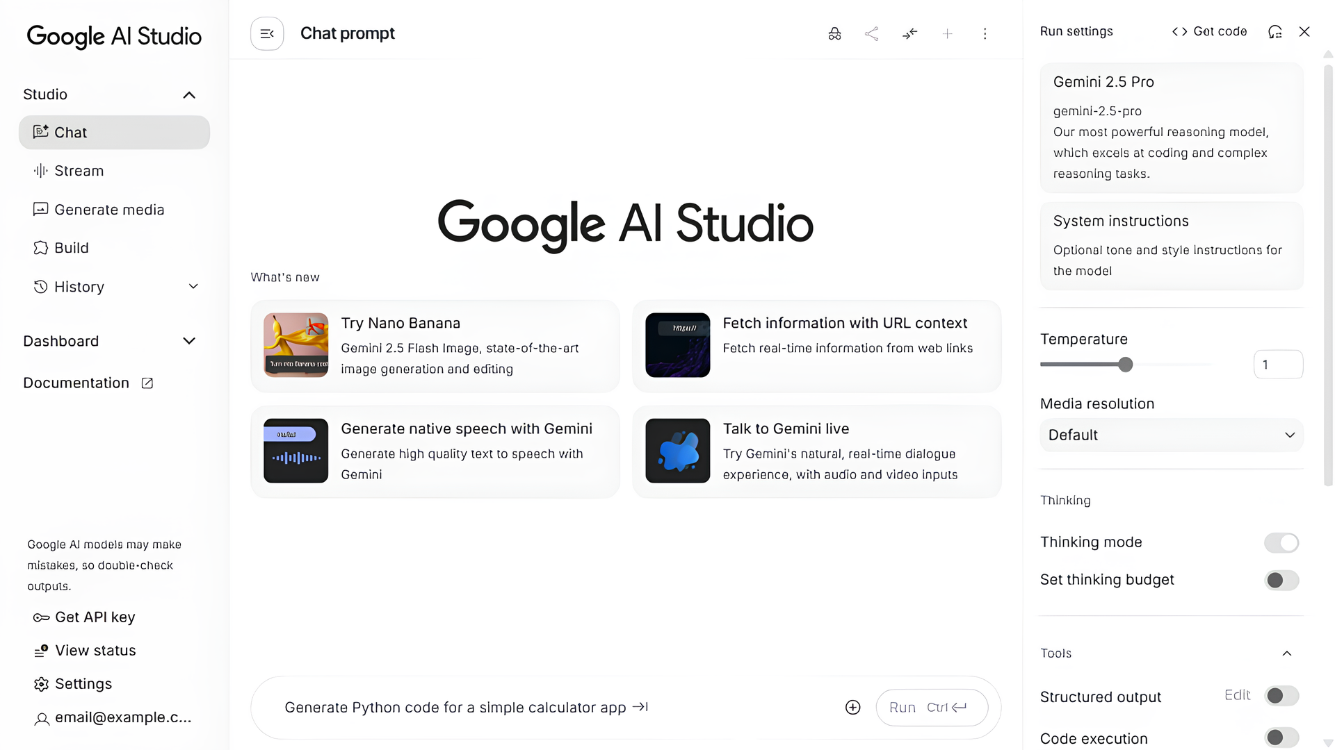 AI Studio