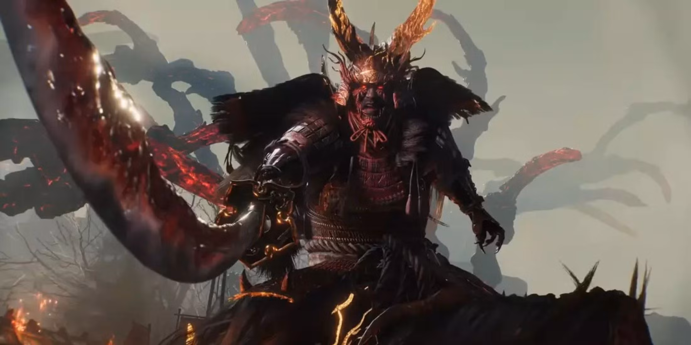 Один из боссов Nioh 3