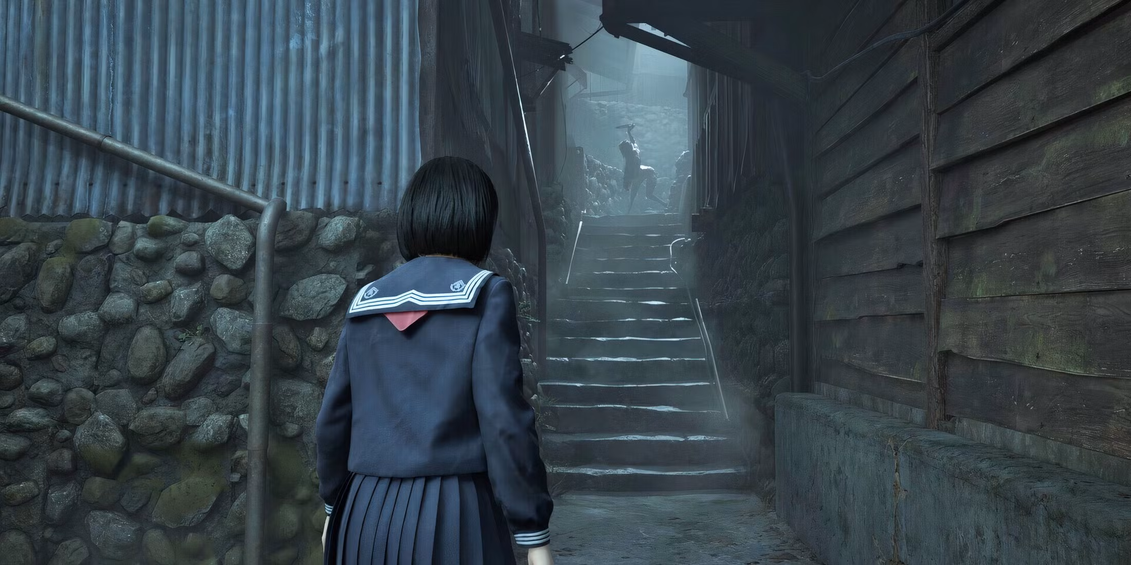 Туманные жуткие улицы Silent Hill f