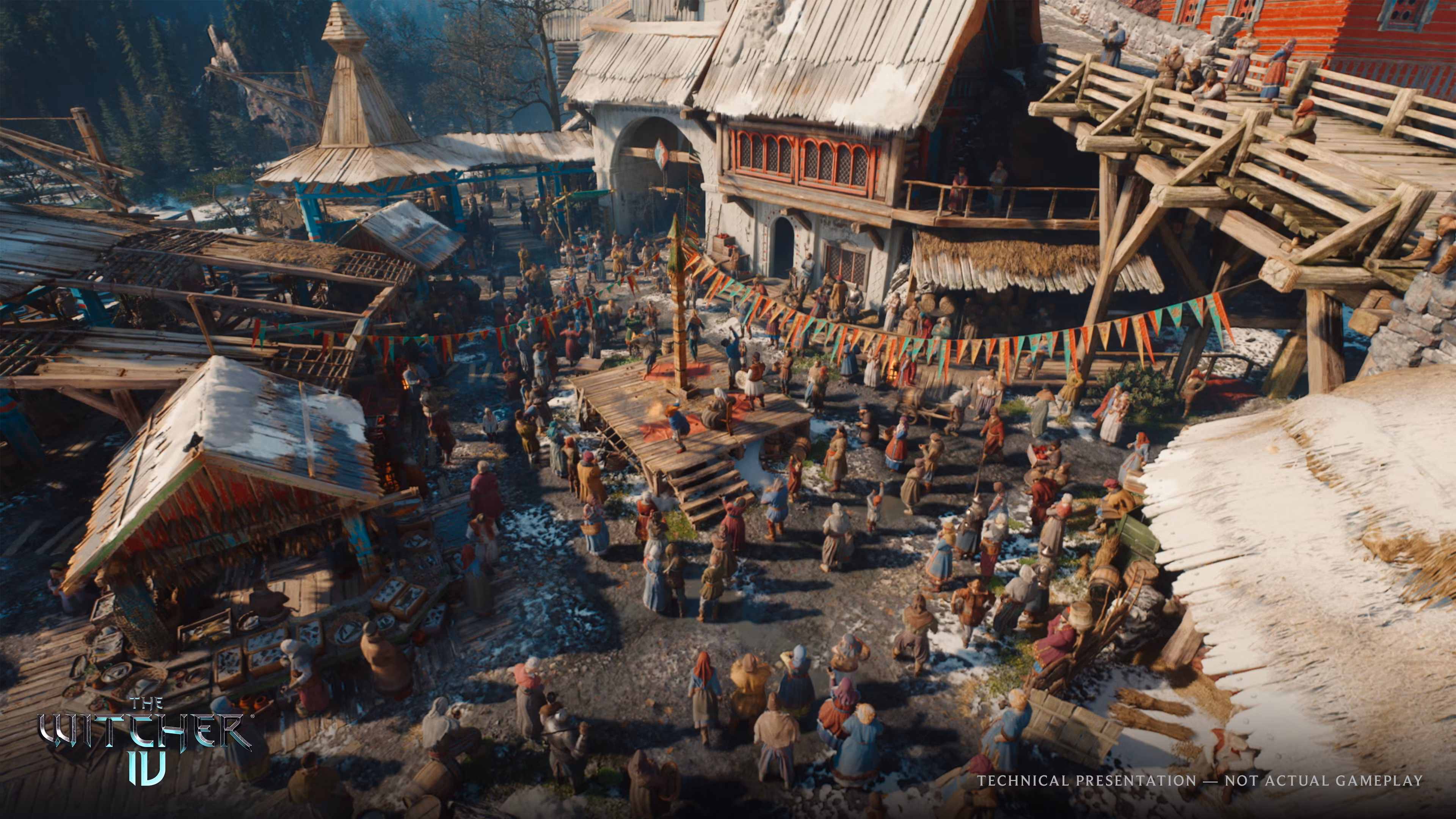 В ролике The Witcher 4 NPC почти как живые