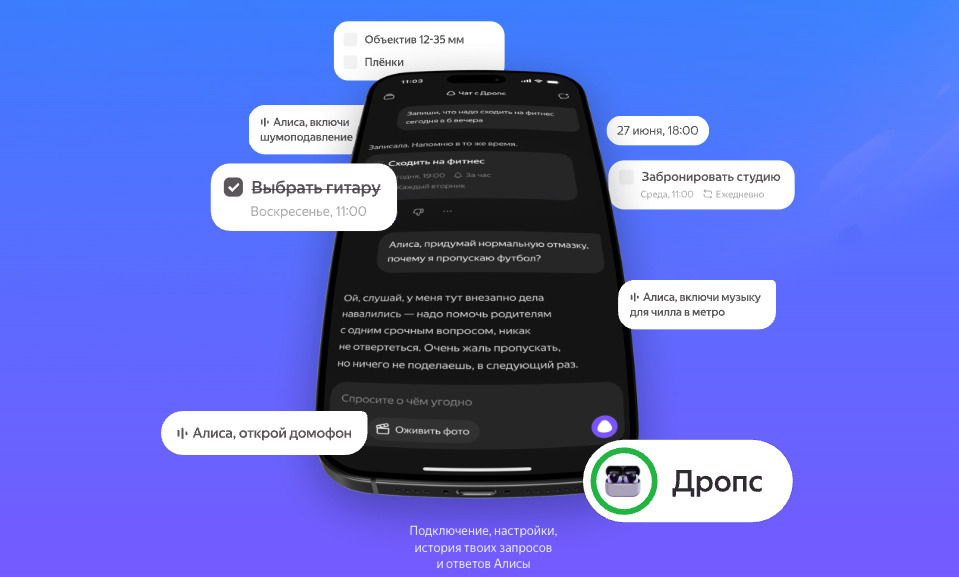 Наушники Яндекс Дропс