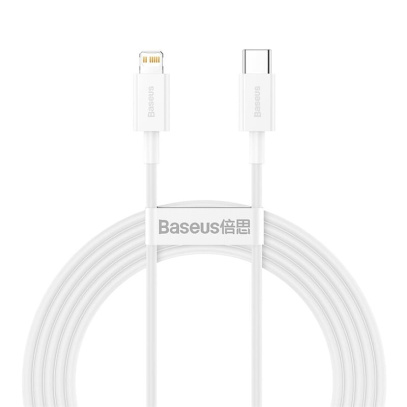 Кабель Baseus Type-C – Lightning Superior Series Fast Charging Data Cable PD, 20W, 2 м (CATLYS-C02) Белый