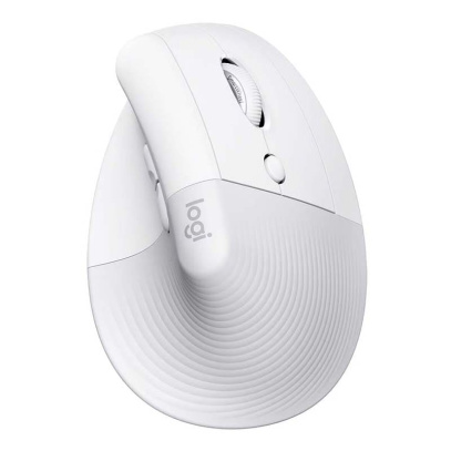 Беспроводная мышь Logitech Lift Vertical Ergonomic Mouse Wireless (910-006486) White, белый