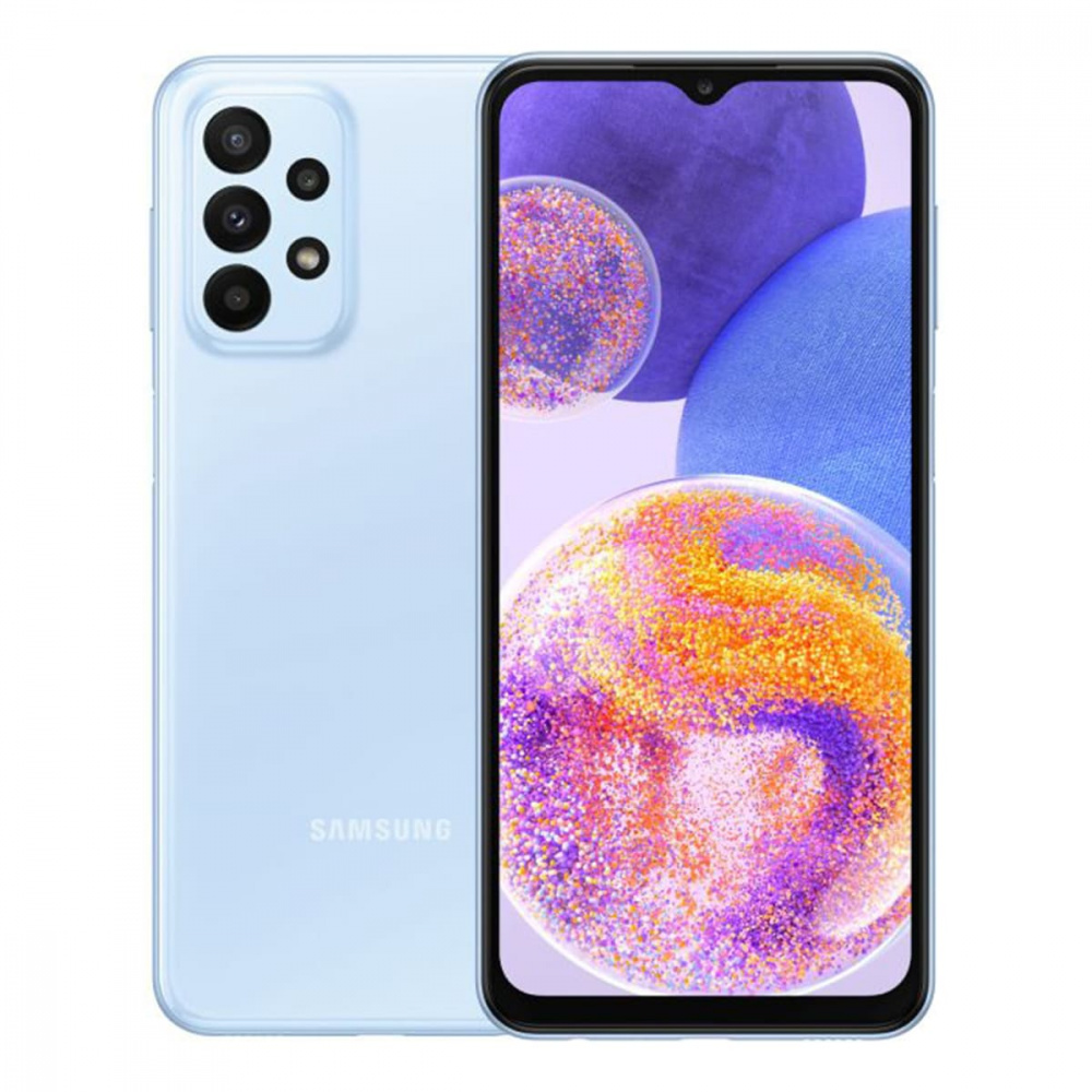 Купить Samsung Galaxy A23 (2022) 4/64Gb Голубой в Москве - цены и  характеристики в интернет-магазине Hi Stores