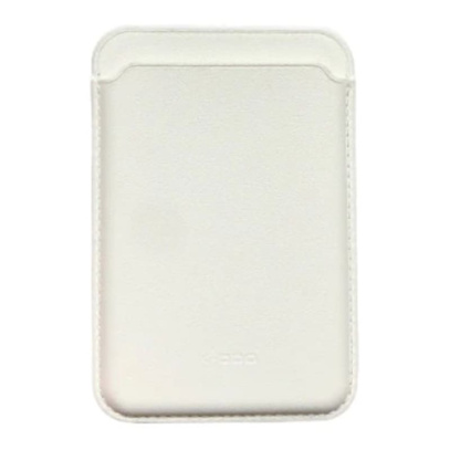 Чехол-бумажник для iPhone K-DOO Leather Wallet MagSafe Белый