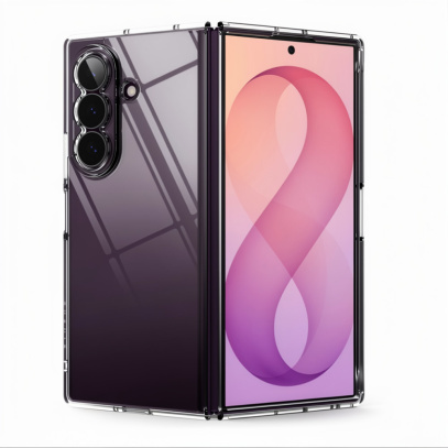 Чехол для Samsung Galaxy Galaxy Z Fold 8 Ultra KEEPHONE X-Crystal Прозрачный