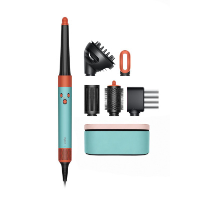 Стайлер Dyson AirWrap Complete Long HS08 (Global) Curly+Coily, Ceramic Patina/Topaz, бирюзовый/оранжевый