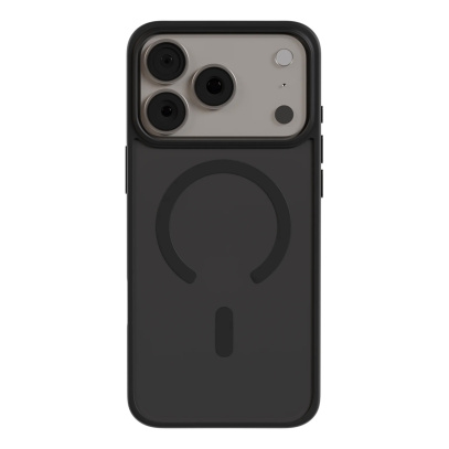Чехол для iPhone 18 Pro/17 Pro AceCase Soft Rim Чёрный