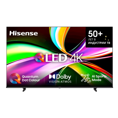 Телевизор Hisense 55" Ultra HD, 60Гц, QLED & DLED (55E7Q)