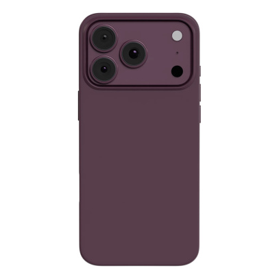 Чехол для iPhone 18 Pro/17 Pro AceCase Soft Shell Бургунди