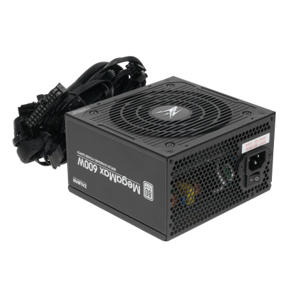 Блок питания Zalman MegaMax (ZM600-TXII) Standard, 600 Вт Чёрный