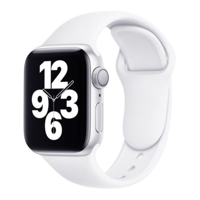 Ремешок для Apple Watch 42/44/45/49  Mutural Watch band MIOU series White, белый