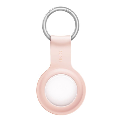 Чехол для Apple AirTag UNIQ Lino Liquid silicone (AIRTAG-LINOPNK) Розовый