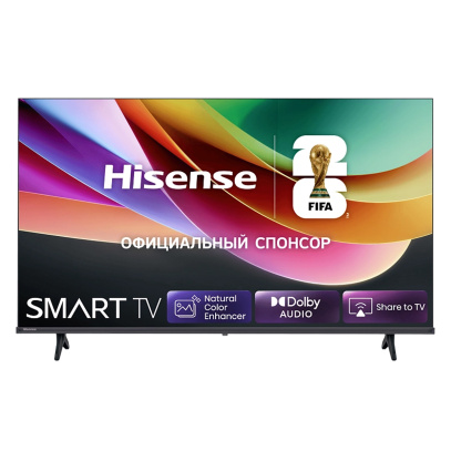 Телевизор Hisense 32" HD, 60 Гц, LED (32A4S RU)