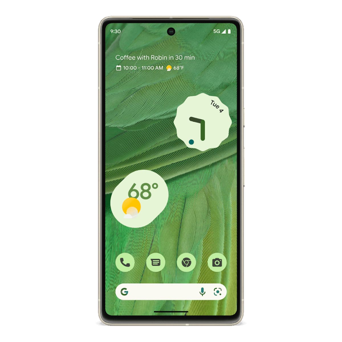 Google Pixel 7 8/256Gb Lemongrass, зеленый