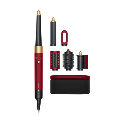 Стайлер Dyson AirWrap Complete Long HS08 (CN/HK/KR) Straight+Wavy, Red Velvet/Gold, красный/золотой