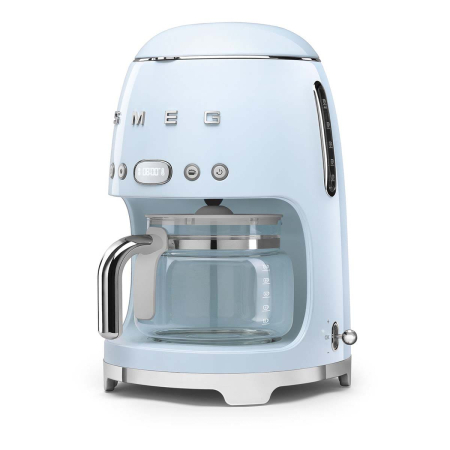 Кофеварка капельная SMEG 50s style (DCF02PBEU) Пастельный голубой
