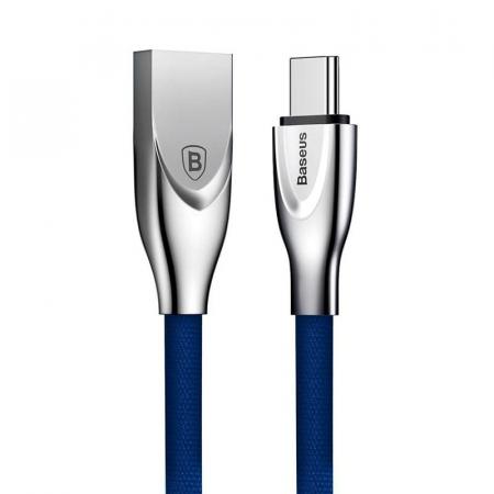 USB кабель Baseus Zinc alloy Cable для Lightning (CALMW-01) Черный