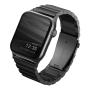 Ремешок UNIQ для Apple Watch 42/44/45 мм Strova Strap Link Steel (44MM-STRVBLK) Черный