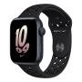 Apple Watch Nike SE (2022), 44 мм корпус из алюминия цвета «Midnight», ремешок Nike Sport Band размера S/M цвета «Black/Black»