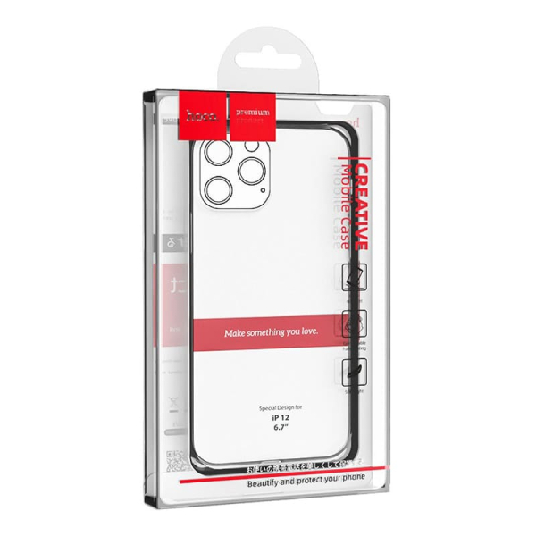 Чехол hoco. Силиконовый ультратонкий для Apple iPhone 12 Pro Max White, белый