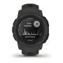 Часы Garmin INSTINCT 2S solar Graphite, черный