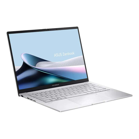 Ноутбук ASUS Zenbook 14 OLED UX3405MA-QD993 (Intel Core Ultra 9 185H 16Gb SSD 512Gb 14" OLED DOS) Silver, серебристый