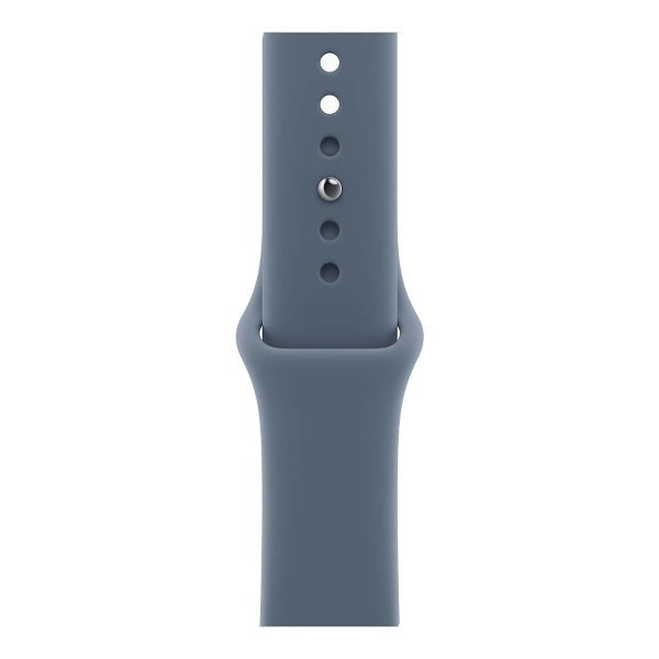 Apple Watch SE 3 (2025), 44 мм корпус из алюминия цвета «Midnight», ремешок Sport Band размера M/L цвета «Anchor Blue»