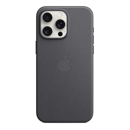 Чехол FineWoven Case для Apple iPhone 15 Pro Max с MagSafe Black, черный
