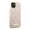 Чехол Guess для iPhone 13 с Magsafe PU 4G Plate metal logo Hard (GUHMP13MU4GPRP) Розовый