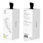 Зарядное устройство Fast Charger Baseus QC 3.0 USB-A 24Вт (CCALL-BX02) Белый