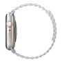 Ремешок UNIQ для Apple Watch 42/44/45/49 мм Revix reversible Magnetic (45MM-REVLILWHT) Сиреневый/Белый