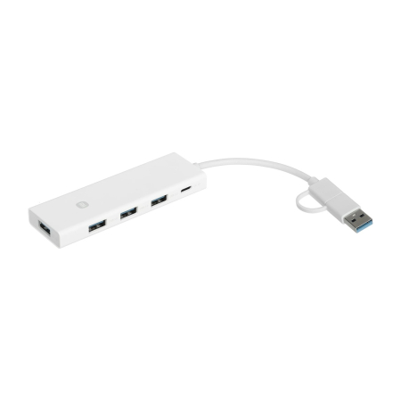 USB-хаб Xiaomi Usb-A/Type-C 4в1 (XMSTFXQ01YM) Белый
