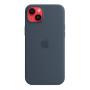 Чехол Silicone Case MagSafe для Apple iPhone 14 Plus Синий