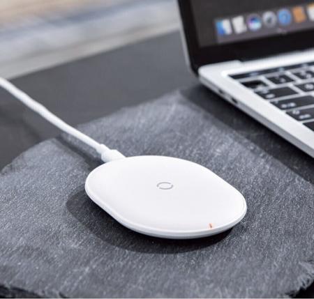 Беспроводное зарядное устройство Baseus Cobble Wireless Quick Charger 15W (WXYS-02) White, белый