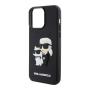 Чехол Karl Lagerfeld для iPhone 15 Pro Max 3D Rubber Karl & Choupette Hard (KLHCP15X3DRKCNK) Черный