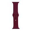 Силиконовый ремешок для Apple Watch 38/40/41 мм Marsala
