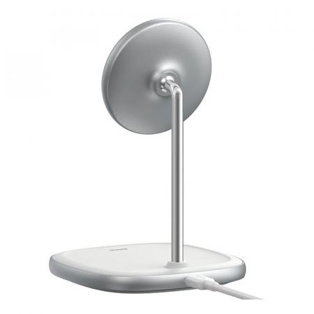 Беспроводное зарядное устройство Baseus (BS-W519) White, белый