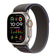 Ремешок для Apple Watch Series 42/44/45/49 мм Nylon Loop Watch Band (Wi-WB006) Blue/Black