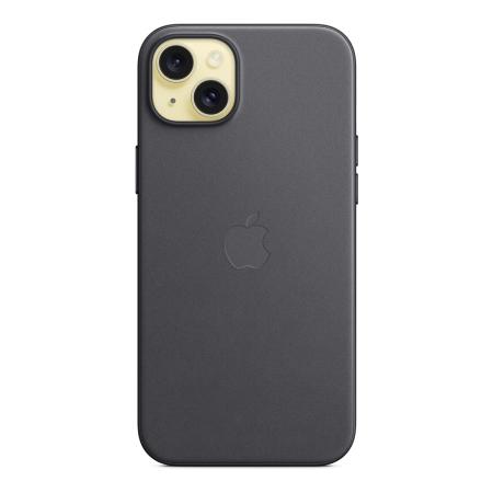 Чехол FineWoven Case для Apple iPhone 15 Plus с MagSafe Black, черный