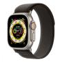 Apple Watch Ultra, 49 мм корпус из титана цвета «Natural», ремешок Trail Loop размера S/M цвета «Black/Gray»