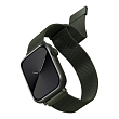 Ремешок UNIQ для Apple Watch 42/44/45/49 мм Dante Strap Mesh Steel (45MM-DANGRN) Зеленый