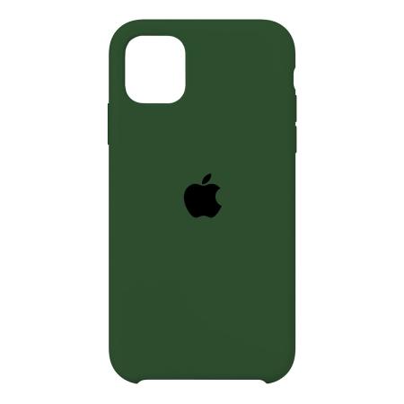 Чехол Silicone Case для Apple iPhone 11 Olive, Оливковый