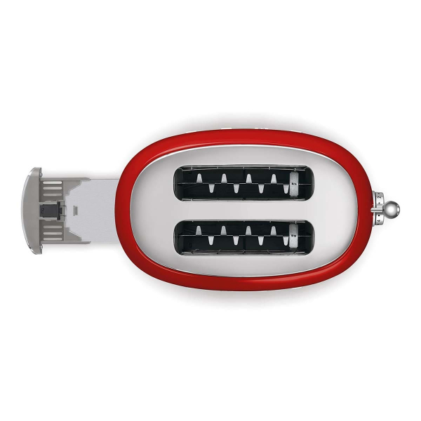 Тостер на 2 ломтика SMEG 50s style (TSF01RDEU) Красный