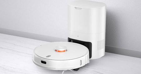 Робот-пылесос Xiaomi Lydsto R1 PRO Robot Vacuum Cleaner (HD-STYTJ-W03) со станцией самоочистки (HD-JCB-W03) Белый
