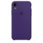 Чехол Silicone Case для Apple iPhone XR Ultra Violet, фиолетовый