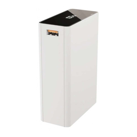 Внешний аккумулятор VLP B-Energy 10000 mAh 30W, USB-C, USB-A Белый
