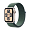 Apple Watch SE (2024), 44 мм корпус из алюминия цвета «Starlight», ремешок Sport Loop цвета «Lake Green»